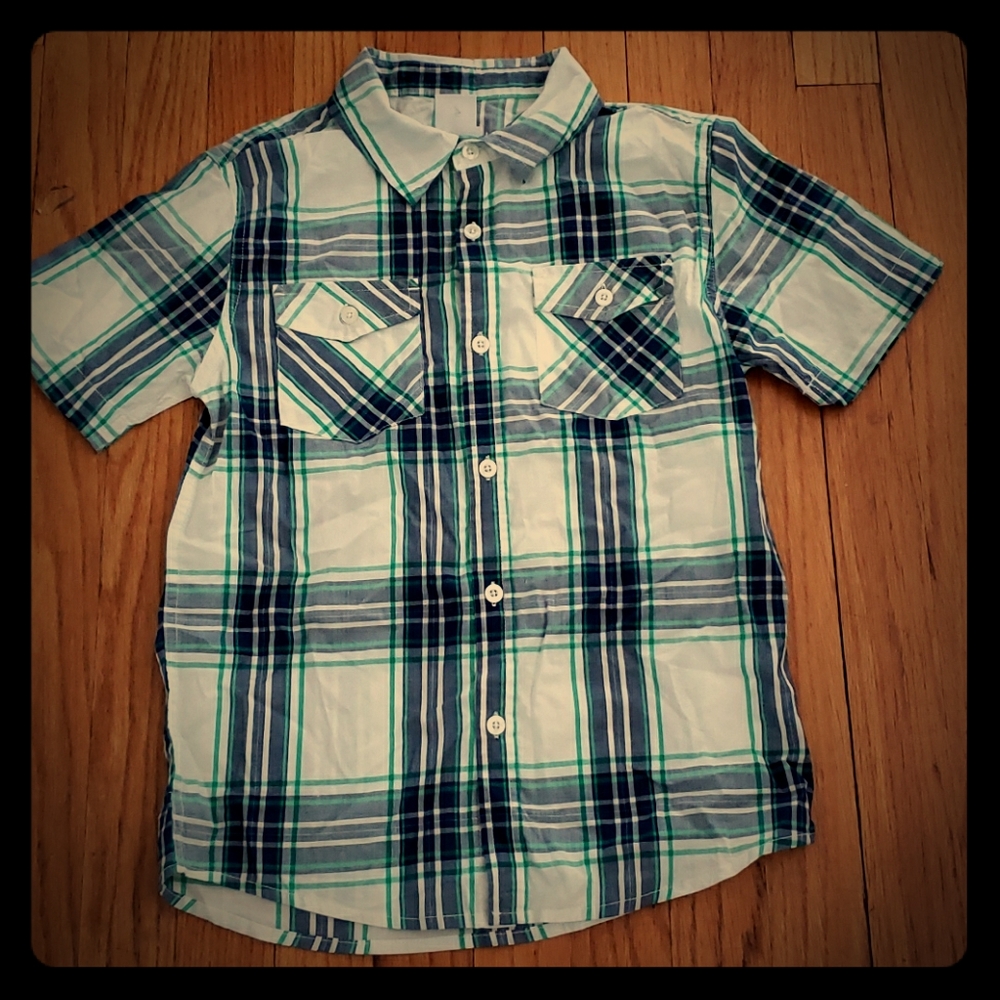 BOYS short sleeves button down